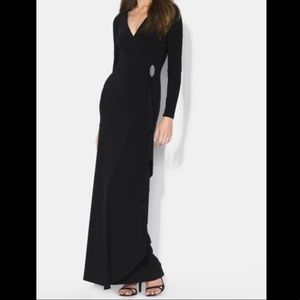 Ralph Lauren Black Evening Gown
